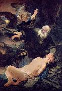 The sacrifice of Abraham, Rembrandt Peale